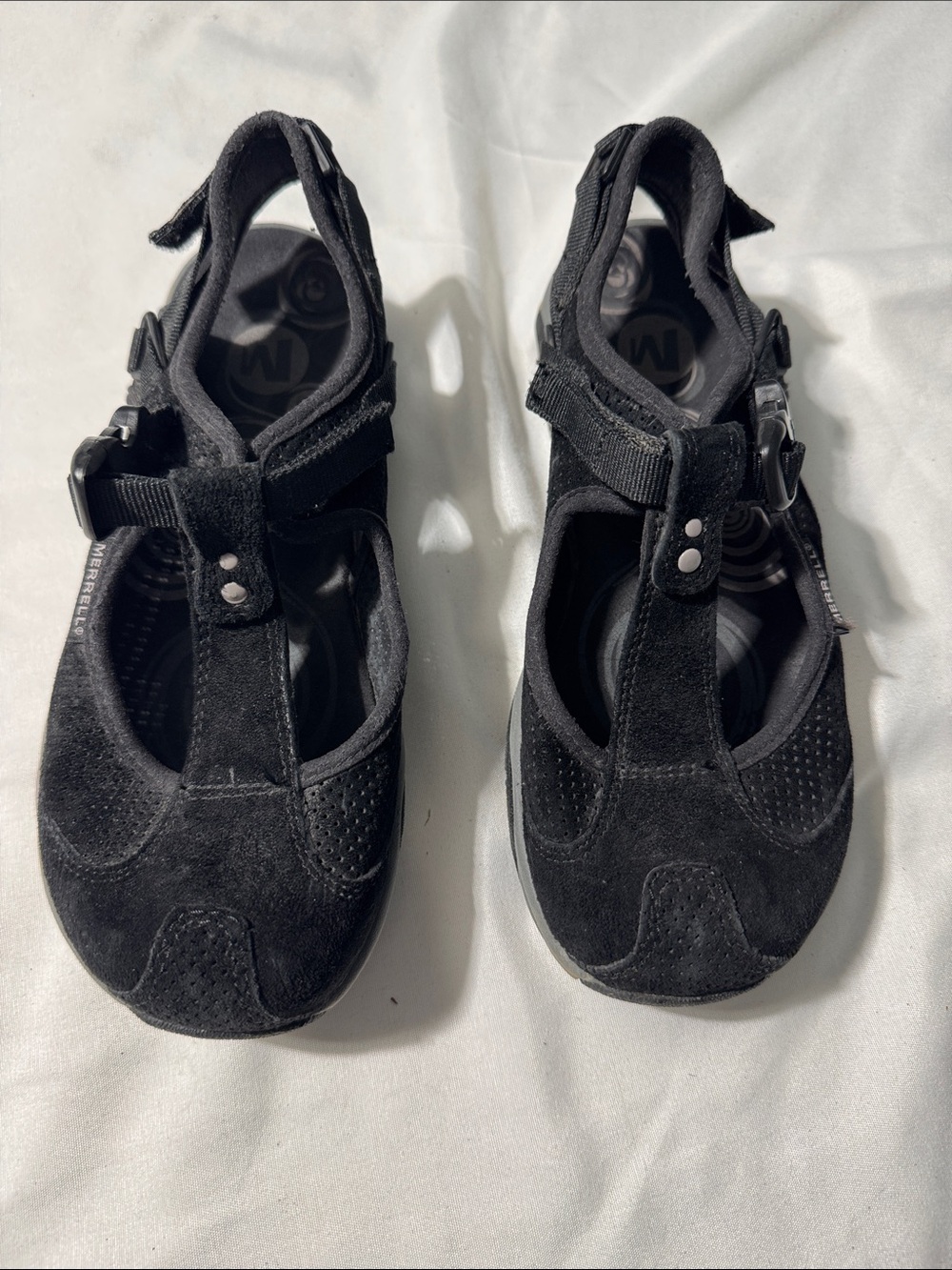 Merrell Siren Cassia Black Sport Sandals Women’s 5.5 Hiking Outdoor Vibram